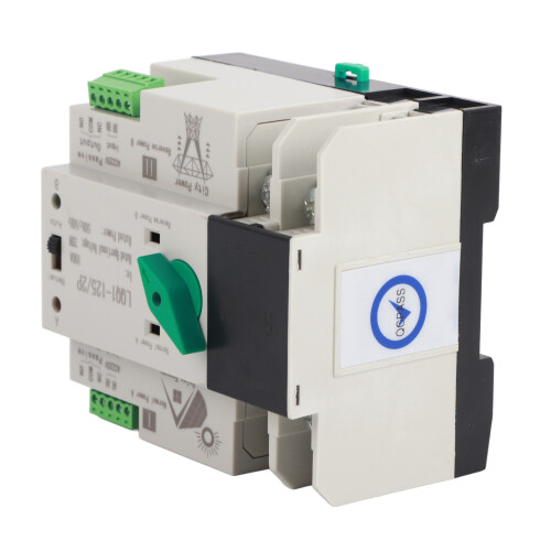 Duale Stromversorgung ATS 2P 100A AC230V Silber-PC-Modul
