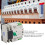 Duale Stromversorgung ATS 2P 100A AC230V Silber-PC-Modul 7