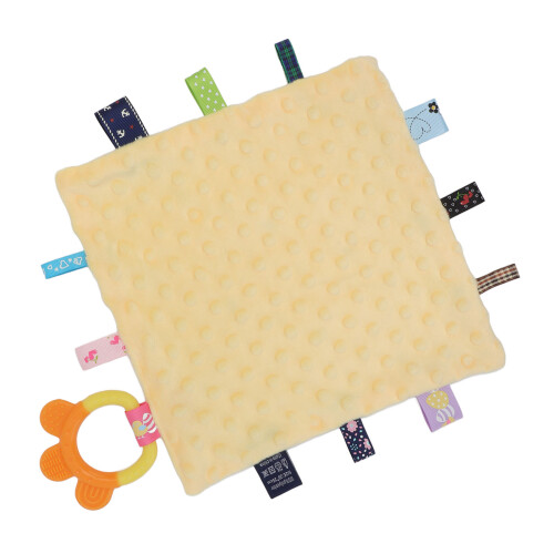 Typ 4 Babysicherheitsdecke, 25 x 25 cm, bunt 2