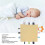 Typ 4 Babysicherheitsdecke, 25 x 25 cm, bunt 5