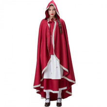 (XL) Halloween Adult Little Red Riding Hood Costume Performance Costume Party Costume