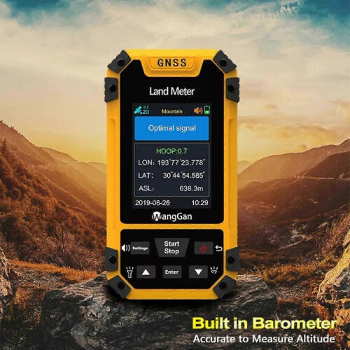 Land area distance measurement tool 1