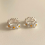 Sterling silver daisy earrings simple and elegant women's earrings 3