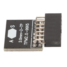 TPM 2.0 Modul 14Pin 2x7P Schwarz DDR4/DDR3 PC
