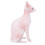 Simulation Hairless Cat Model Home Ornaments 4