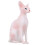 Simulation Hairless Cat Model Home Ornaments 2