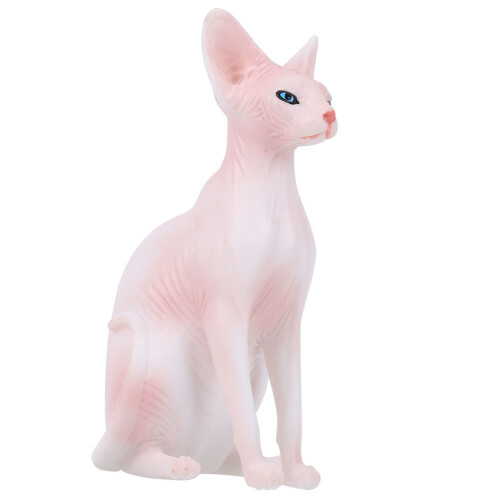 Simulation Hairless Cat Model Home Ornaments 1