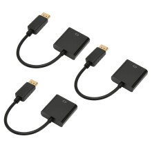 Adaptador de DisplayPort a DVI 4K HD 1080P Mini DP a DVI Cable para PC portátil HDTV