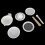 Infant Baby Grinding Food Bowl Multi Functional 4