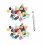 100Pcs Nail Art Soft Sponge Versatile Portable 1