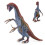 Mini Sickle Dragon Shape Movable Jurassic Figure 11