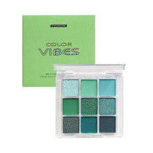 Green Eyeshadow 9 Colors Avocado Stage Makeup