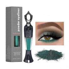 (Green) Ancient Egyptian Kohl Eyeliner, Womens Makeup Powder Eyeliner, Intense Color Eyeliner in powder form