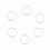20pcs Silicone Safe O Rings Dummy Pacifier Chain 7