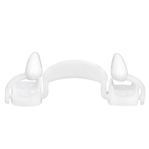 Realistic Reusable Vampire Teeth, Plastic Fake Fangs, 6x2.6cm 1