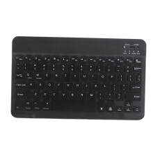 Bluetooth Thin RGB Backlit Keyboard Mouse Combo for Tablets & Phones, Black