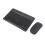 Bluetooth Thin RGB Backlit Keyboard Mouse Combo for Tablets & Phones, Black 3