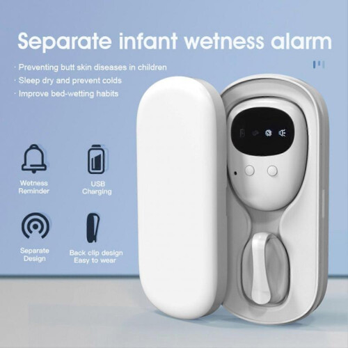 Wireless Bedwetting Alarm - Black Screen Model Incontinence Aids 1