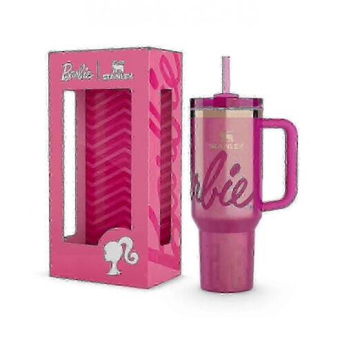 2025 Barbie Icon Quencher Water Bottle 40 Oz