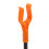 Recurvebogenständer 45 cm Stange, 21,7 cm Basis Orange 9