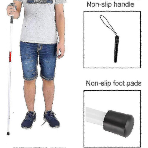 Blind Cane, White Cane, Walking Cane for The Blind, Foldable Blind Cane 2
