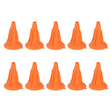 10 Stück weiche Gummispitz-Pfeilspitzen mit Saugnäpfen für Kinder Jagdspiel Orange