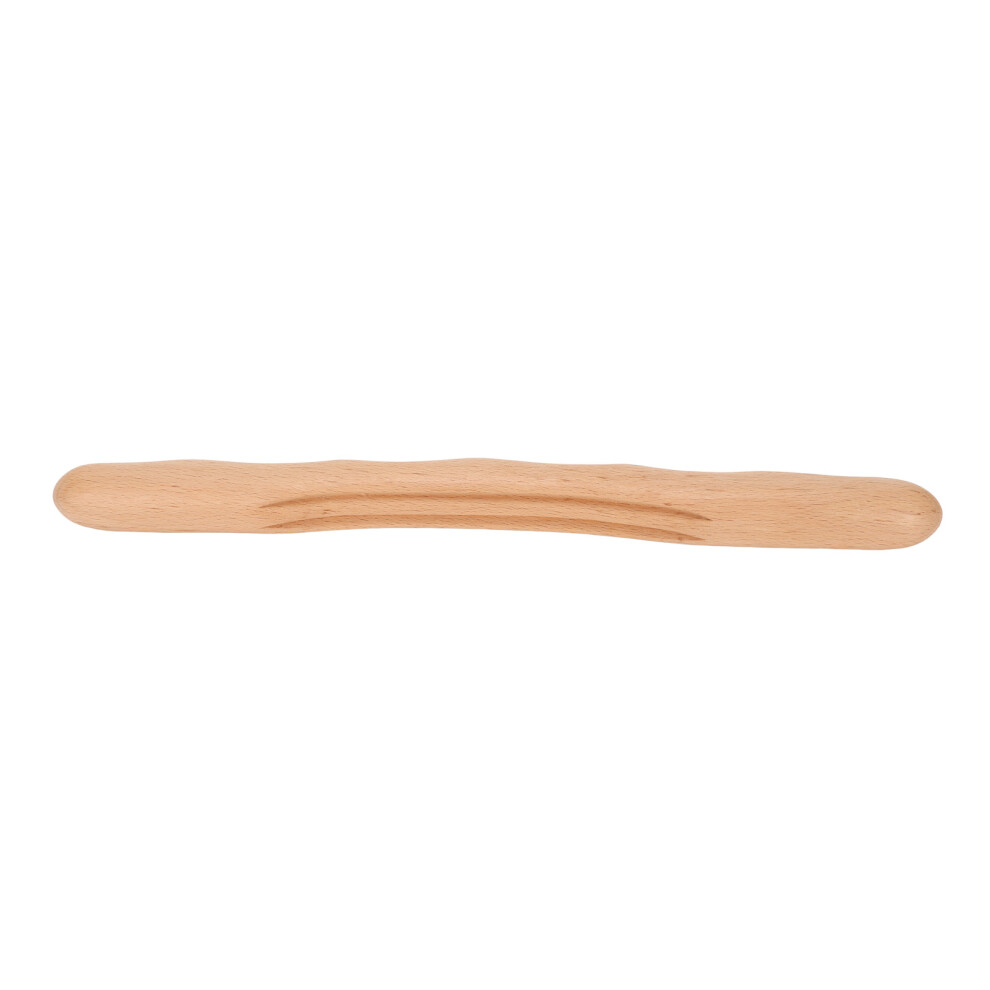 Beech Wood Massage Scraping Stick 36cm for Tension & Lymphatic Drainage