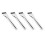 4pcs Liquid Foundation Brush Soft Fluffy Hair 10