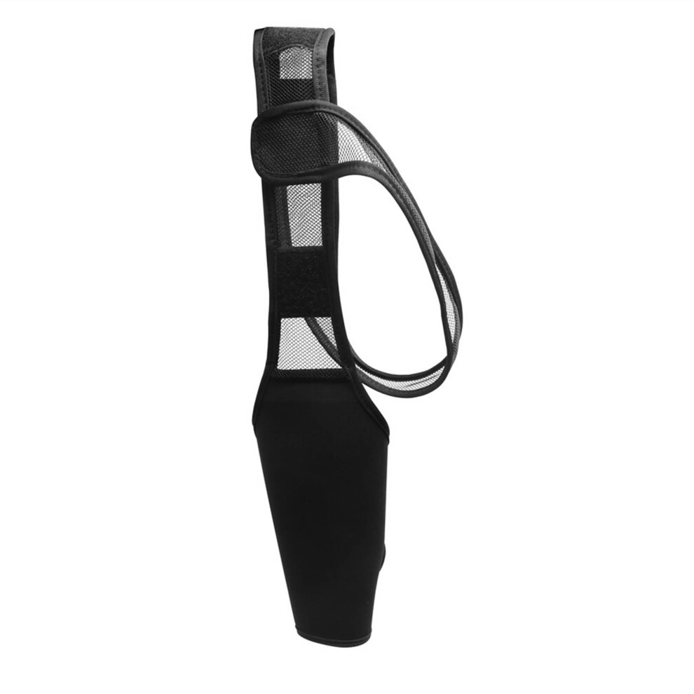 Breathable Adjustable Dog Knee Support Brace Neoprene M
