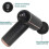 4 Massage Heads Hand Held Massager,0859 3