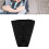 Ajustador triangular del cinturón de seguridad para coche - algodón negro 5