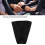 Ajustador triangular del cinturón de seguridad para coche - algodón negro 10