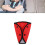 Ajustador triangular del cinturón de seguridad para asiento infantil de algodón rojo 4