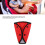 Ajustador triangular del cinturón de seguridad para asiento infantil de algodón rojo 10