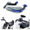 Hochfester blauer Motorradhandschutz | Stoßfester Lenker-Windschutz 3