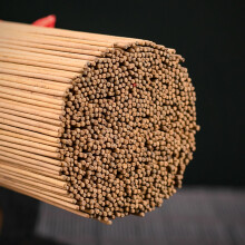 1000 rauchfreie Stäbchen 32,5 cm Sandelholzfarbe