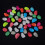50pcs Glow In The Dark Artificial Luminous Pebbles 4