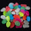 50pcs Glow In The Dark Artificial Luminous Pebbles 6