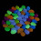 50pcs Glow In The Dark Artificial Luminous Pebbles 8