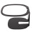 Durable Metal Wall Mount for Bluetooth PULSE 5 Speaker Easy Install Black 16