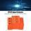 DC Surge Protector 3P 40kV 1000V Visual Window Overflow Overheat Protection 4