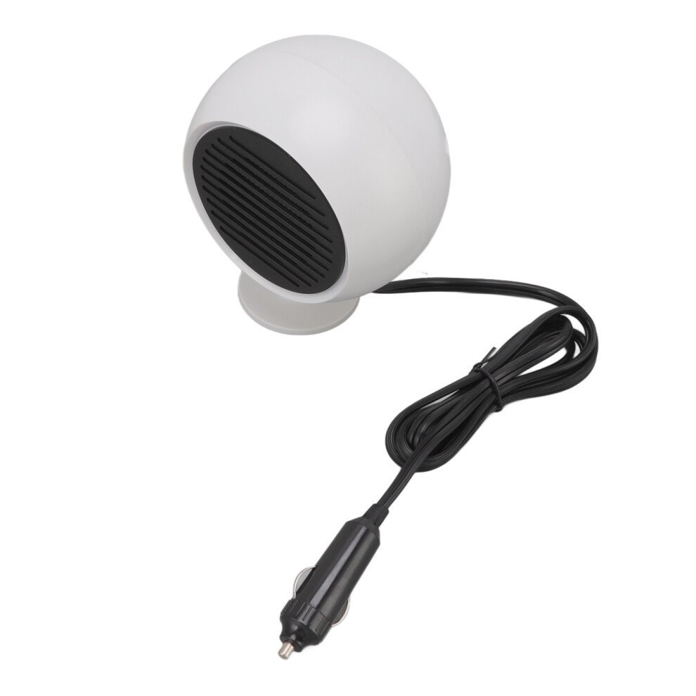 360 Adjustable Car Heater Fan 24V With Cold/Warm Air, 150W White 5031339588230