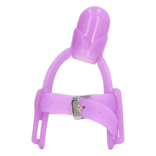 Stop Sucking Armband Silikon 10 cm Lila 1