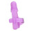 Stop Sucking Armband Silikon 10 cm Lila 7