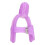 Stop Sucking Armband Silikon 10 cm Lila 10