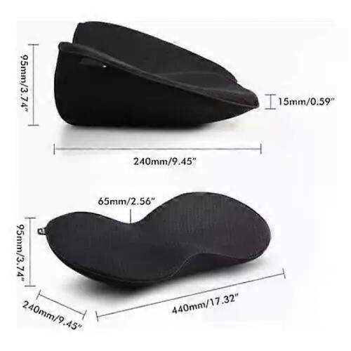 Used for L-shaped driver seats. 1