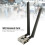 M.2 KEY E drahtlos 1,73 Gbit/s Dual Band WiFi Silber 11