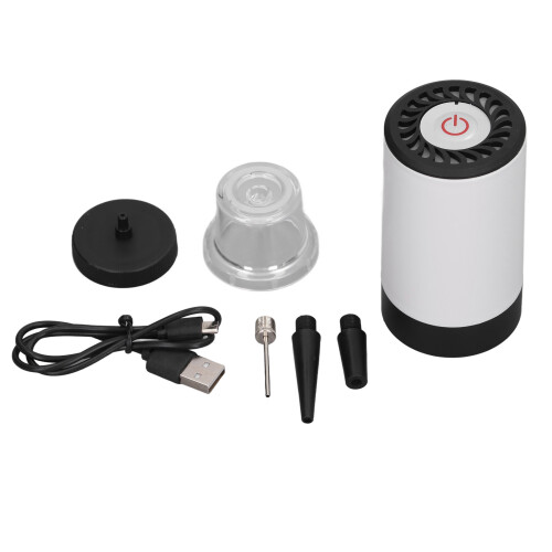 Compact 800mAh Handheld Air Pump USB Rechargeable Multi-Nozzle 1
