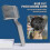 Professional Hairdressing Comb Heat Resistant Flat Hair Comb 2