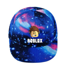 (Blue) Game Starry Roblox Sky Hat Baseball Men Women Hip Hop Snapback Cap Trucker